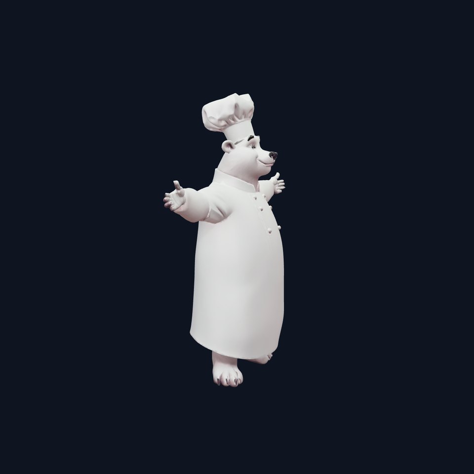 Chef Bear model pack